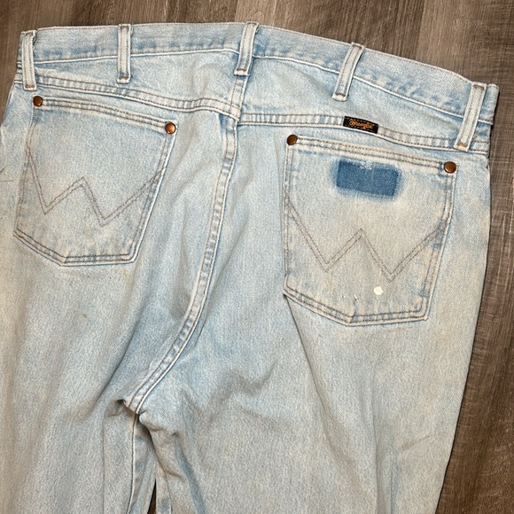 Wrangler Cowboy Cut Original Fit Painters Work Jeans - 38x36 - Picture 5 of 9